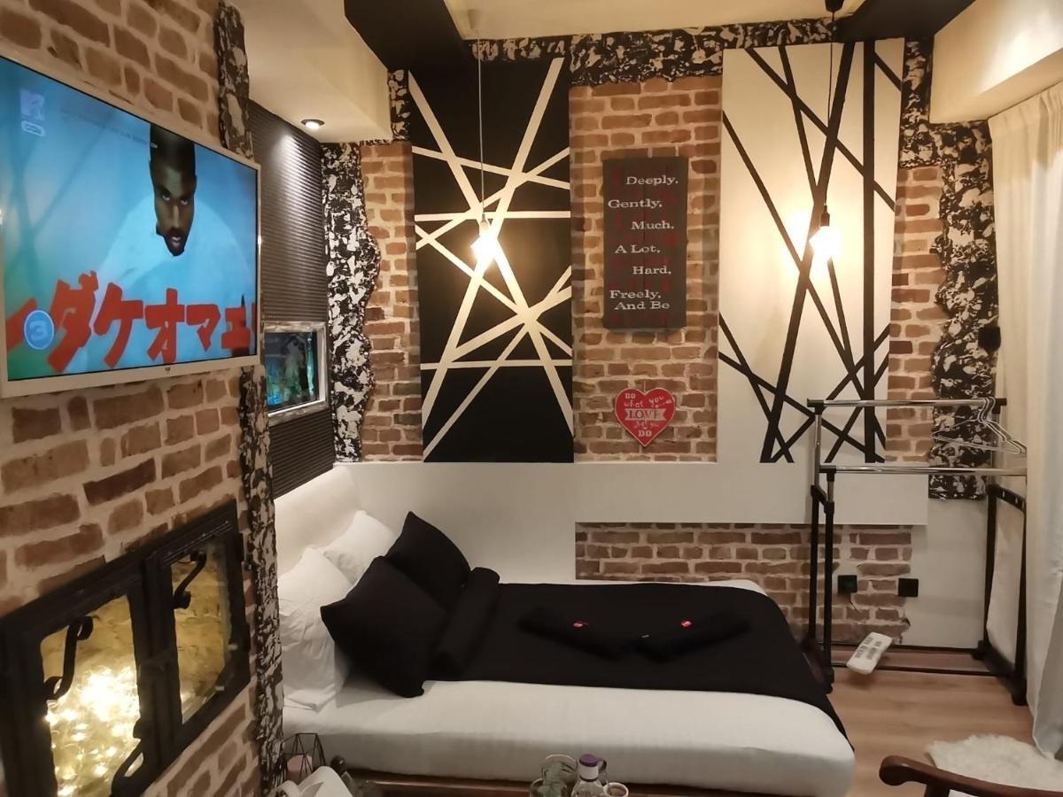Studio Apartman Black & White Centar Sarajevo Free Parking Exteriör bild